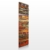 Apalis 67525 Wandgarderobe Bretterstapel Holz Vintage Brett Flur Haken Edelstahl Garderobe Holzbild Wandpaneel | 139x46cm - 