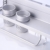 SENYANG Multifunktions Küche Rack Organizer Regale , Wand hängende Aluminium Küche Rack von Wand Regal, gehören Gewürz Flasche Rack, Utensilien und andere Küche Gadgets (Silber) - 