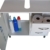 Waschbeckenunterschrank | Waschtischunterschrank | Badschrank | Bad Möbel | Holz | stehend | mit Schubladen | mit Füßen | Madison | weiß - 