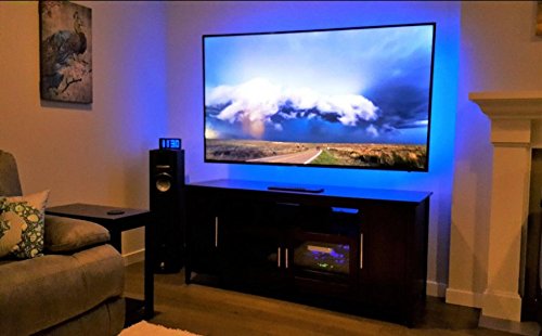 TV Hintergrundbeleuchtung USB LED Leisten für 30" bis 40 Zoll Fernseher Flachbildschirm Wandhalterung Dekoration Smart LED Band Backlight Fernsehbeleuchtung -