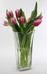 Italienische Glas, mit "vinciana 'Flower Vase. - 1