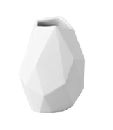 Rosenthal 14270-100102-26009 Miniaturvase "Surface" aus weißem Porzellan, Höhe 9 cm - 1