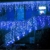 216 LED 5M Eisregen/Eiszapfen Lichter, LED Lichtervorhang Lichter, Weihnachtsdeko Weihnachtsbeleuchtung Deko Christmas INNEN und AUSSEN, LED String Licht [NEWEST] - 1