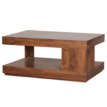 Wohnling Couchtisch Massiv-Holz Sheesham 90 cm breit Wohnzimmer ... Wohnling Couchtisch Massiv-Holz Sheesham 90 cm breit Wohnzimmer ...
