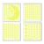 FRETOD Leuchtkraft Mond und Sternenhimmel Aufkleber XL Set - 300 Sticker für Sternenhimmel Leuchtend im Dunkeln - Fluoreszierende Wandsticker Deko fürs Kinderzimmer - 4