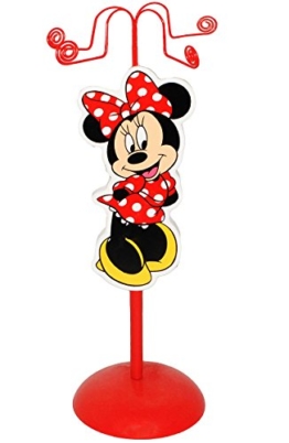 Unbekannt Schmuckbaum aus Holz - für Ketten + Armbänder -  Disney Minnie Mouse  - zum Hinstellen - Tischausteller - Deko für Kinder + Erwachsene - Kinderzimmer - Kind.. - 1