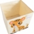 ELLEMOI Aufbewahrungsboxen für Kinderzimmer Große Kapazität Faltbar Aufbewahrung Spielzeug, Kleidung, Schuhe Aufbewahrungsbox (Leopard) - 3