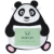 Nooni Care Bad Spielzeug Aufbewahrung, Premium Kinder Bad Spielzeugkorb Dicker Panda, mit Zwei starken Saugnäpfen - 7