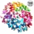 Foonii® 108 PCS 3D Schmetterlinge Wanddeko Aufkleber Abziehbilder,Kunststoff Schmetterling Dekorationen (12 Blau, 12 Farbe, 12 Grün, 12 Gelb, 12 Rosa, 12 Rot, 12 Weiß, 12 Lebensecht, 12 Lila) - 1