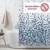 Duschvorhang, Badezimmer, Badewanne, Umweltfreundlich, Waschbarer, Anti-Schimmel, Anti-Bakteriell, Schimmelresistent Duschvorhang - Mosaik gemustert -Blau- 180 x 180 cm (71 x 71 Zoll) | 100% Polyester - 2