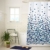 Duschvorhang, Badezimmer, Badewanne, Umweltfreundlich, Waschbarer, Anti-Schimmel, Anti-Bakteriell, Schimmelresistent Duschvorhang - Mosaik gemustert -Blau- 180 x 180 cm (71 x 71 Zoll) | 100% Polyester - 7