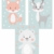 Edition Seidel 3er Set Kinderzimmer Poster Babyzimmer DIN A4 ohne Bilderrahmen. Kinderposter Kunstdruck Bild Wandbilder Dekoration Mädchen Junge (Set 1) - 1