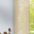 Gardinenbox Moderner Flächenvorhang Raumtrenner Schiebegardine Tendril aus hochwertigem Ausbrenner-Stoff mit Paneelwagen, 245x60 (HxB), Sand, 85611 - 1