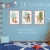 HappyWords® 3er Bilder Set - DIN A4 ohne Bilderrahmen | Bilder für Kinderzimmer & Bilder Babyzimmer | Junge Mädchen Baby | Kinder-Poster | Tiere Kinderbilder Kinderzimmer | (3er Set Waldtiere Retro) - 6