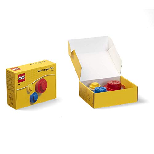 LEGO Wandhalter-Set (Gelb, Hellblau, Rot), Mix, klein, mittel und groß, Small, Medium and Large - 2