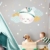 Little Deco Wandsticker Kinderzimmer Mädchen Mond Wolken Sterne I L - 59 x 31 cm (BxH) I Federn Wandtattoo Babyzimmer selbstklebend Wandaufkleber Baby Kinder DL262 - 2