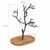 Navaris Schmuckbaum aus Holz und Metall - Schmuckständer für Ketten Ohrringe Ringe - Deko Schmuck Aufbewahrung - Ständer in Schwarz Hellbraun - 4