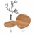 Navaris Schmuckbaum aus Holz und Metall - Schmuckständer für Ketten Ohrringe Ringe - Deko Schmuck Aufbewahrung - Ständer in Schwarz Hellbraun - 6