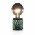 Pauleen Crystal Magic Tischleuchte max. 20W Tischlampe für E27 Lampen Nachttischlampe Grün 230V Glas ohne Leuchtmittel 48023 - 1