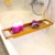 Relaxdays Badewannenablage aus Bambus mit Gitter HBT: 4 x 64 x 15 cm Wannenbrücke zur Ablage von Seife oder Schwamm Badewannenauflage aus hochwertigem Holz Wannenaufsatz als Badewannentablett, natur - 2