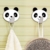 Tatkraft Panda 2er Pack Klebehaken Kinder, Handtuchhalter Aus Edelstahl, Handtuchhaken Selbstklebend, Schnell Montiert, Humorvolles Design Für Jedes Alter - 3