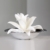 Kunstblume Foam Flower in Weiß - 2