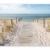murando - Fototapete 250x175 cm - Vlies Tapete - Moderne Wanddeko - Design Tapete - Wandtapete - Wand Dekoration - Landschaft Natur Meer Strand blau beige c-A-0054-a-b - 1