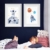 Pandawal Wandbilder Kinderzimmer/Babyzimmer Bilder für Junge und Mädchen Astronaut/Planeten 4er Poster Set Weltraum Deko (P1) im DIN A3 Format… - 4