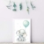 artpin® Poster Kinderzimmer Deko - Bilder Babyzimmer Mint Grau für Junge Mädchen - Safari Dschungel Tierposter Luftballon P63 - 4