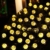 DeepDream Solar Lichterkette Aussen 7.5M 40LED Kristall Kugeln 8 Modi Warmweiß, Außenlichterkette Wasserdicht Deko für Garten, Bäume, Weihnachten, Hochzeiten, Partys[Energieklasse A++] - 5