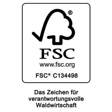 Deuba Balkonhängetisch Klappbar FSC®-zertifiziertes Akazienholz Hängend 64 x 45 cm Balkontisch Hängetisch Balkon Geländer - 3