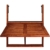 Deuba Balkonhängetisch Klappbar FSC®-zertifiziertes Akazienholz Hängend 64 x 45 cm Balkontisch Hängetisch Balkon Geländer - 5