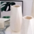 HCHLQLZ 20cm Weiß Marmor Vase Keramik Vasen Blumenvase Deko Dekoration - 2