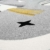Merinos Kinderteppich Weltraum Lernteppich mit Raumschiff Sternen und Planeten in Grau Größe 120x170 cm - 7