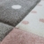 Paco Home Kinderteppich Kinderzimmer Punkte Herzen Sterne Pastell versch. Farben u. Größen, Grösse:80x150 cm, Farbe:Pink - 3