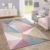 Paco Home Teppich Kurzflor Modern Trendig Pastell Geometrisches Design Inspiration Multi, Grösse:120x170 cm - 1