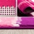 SANAT Teppich Kinderzimmer - Lila/Rosa Kinderteppich für Mädchen und Jungen Öko-Tex 100 Zertifiziert, Größe: 80x150cm - 2