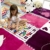 SANAT Teppich Kinderzimmer - Lila/Rosa Kinderteppich für Mädchen und Jungen Öko-Tex 100 Zertifiziert, Größe: 80x150cm - 4