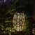 Solar Laterne Lichter für hängende Outdoor-Ornamente Geschenk Outdoor-Dekoration Tischlaterne Solar Silber Licht Wasserdichte Solar Lampe Dekorative Solarbetriebene Laternen für Garten,Terrasse,Hof - 2
