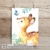 LALELU-Prints | A4 Bilder Kinderzimmer Deko Mädchen Junge | Zauberhafte Wald-Tiere | Poster Babyzimmer | 6er Set Kinderbilder (DIN A4 ohne Rahmen) - 4
