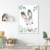 LALELU-Prints | A4 Bilder Kinderzimmer Deko Mädchen Junge | Zauberhafte Wald-Tiere | Poster Babyzimmer | 6er Set Kinderbilder (DIN A4 ohne Rahmen) - 8