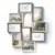 Bilderrahmen-Collage - Gray - Holz - weiß Natur - 10 Bilder - 55x46 cm - 5