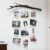 Ecooe Fotoseil für Kreative und Schöne Dekoration DIY Bilderrahmen Wanddekoration 3 Meter Fotoleine mit 30 Mini-Holz-Klammern und 10 spurlosen Nägeln Fotoaufhängung - 2