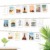 Ecooe Fotoseil für Kreative und Schöne Dekoration DIY Bilderrahmen Wanddekoration 3 Meter Fotoleine mit 30 Mini-Holz-Klammern und 10 spurlosen Nägeln Fotoaufhängung - 1