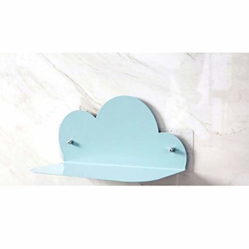 Macabolo Kreative Eisen Wolke Wand Regal Free-Punch Wand aufhängen Regal Wohnzimmer Schlafzimmer Wand Zu Hause Sundries Aufbewahrungsregal - 6