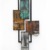 DanDiBo Wandteelichthalter Abstrakt Metall Wand Schwarz 61 cm Teelichthalter Kerzenhalter Wandkerzenhalter Wandleuchter - 5